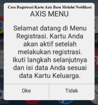 Detail Contoh Registrasi Kartu Axis Nomer 30