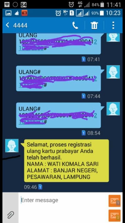 Detail Contoh Registrasi Kartu Axis Nomer 32