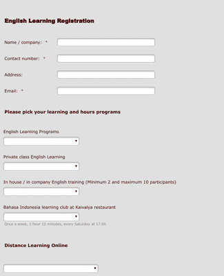 Detail Contoh Registration Form Hotel Nomer 47