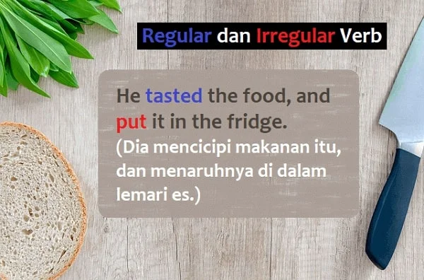Detail Contoh Regular Dan Irregular Verb Nomer 24