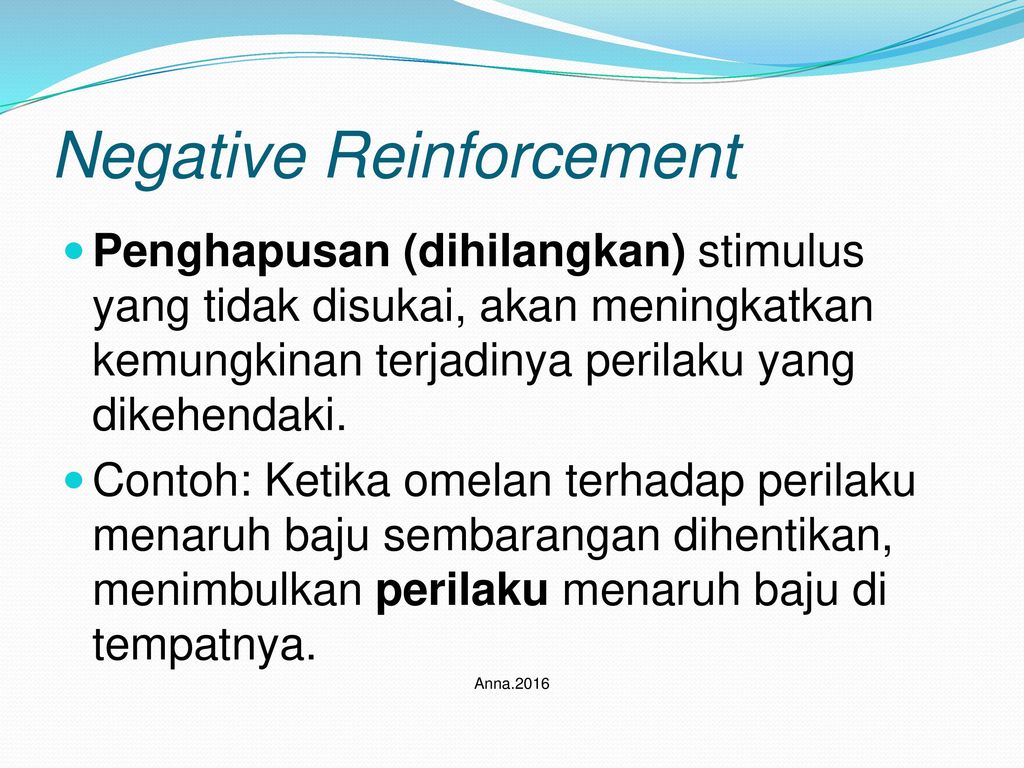 Detail Contoh Reinforcement Positif Nomer 6