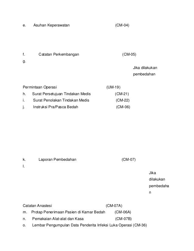 Detail Contoh Rekam Medis Nomer 35