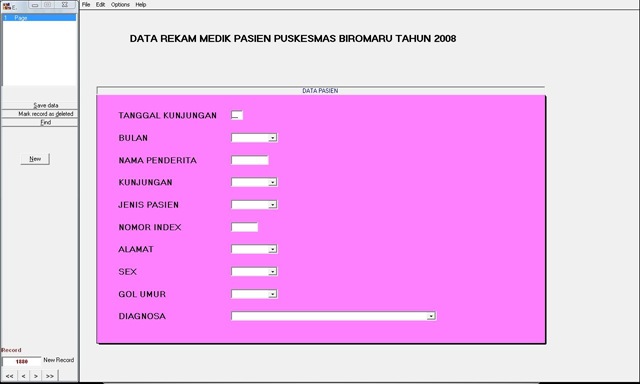 Detail Contoh Rekam Medis Elektronik Nomer 9