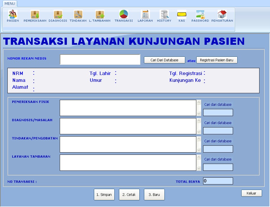 Detail Contoh Rekam Medis Praktek Pribadi Nomer 6