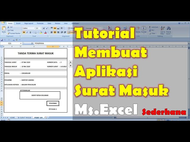 Detail Contoh Rekap Surat Masuk Nomer 33