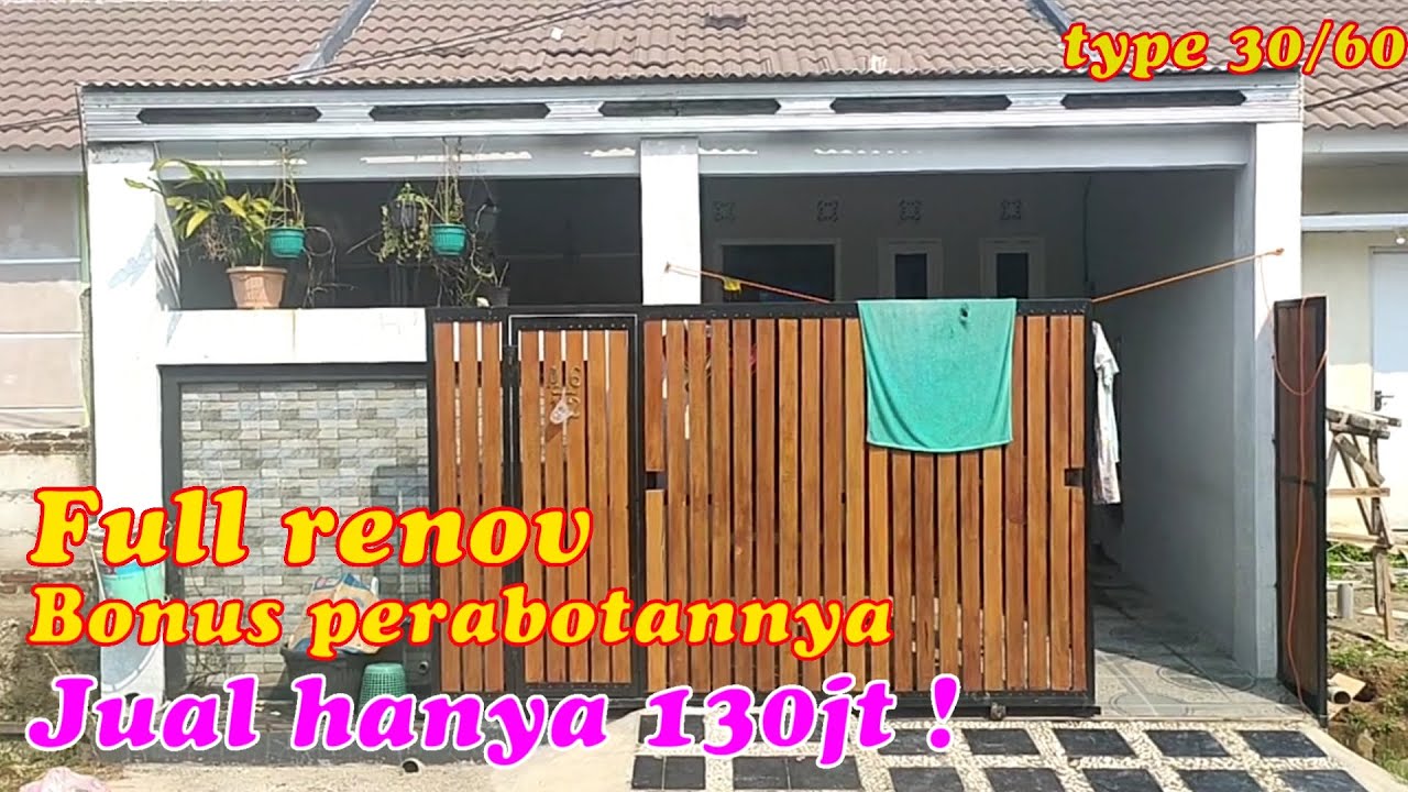 Detail Contoh Renovasi Rumah Subsidi Type 30 60 Nomer 6