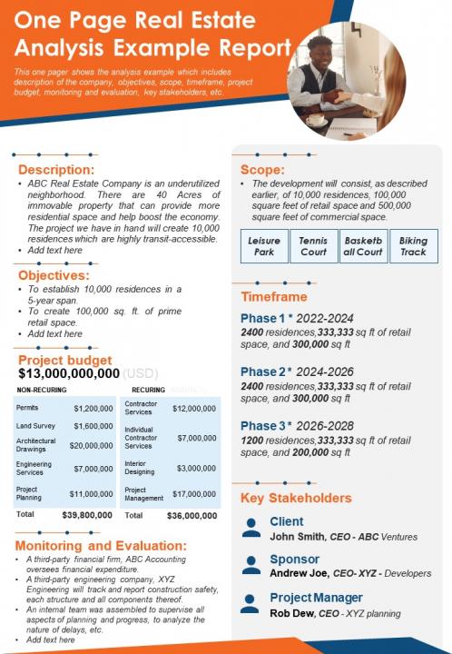 Detail Contoh Report Presentation Nomer 13