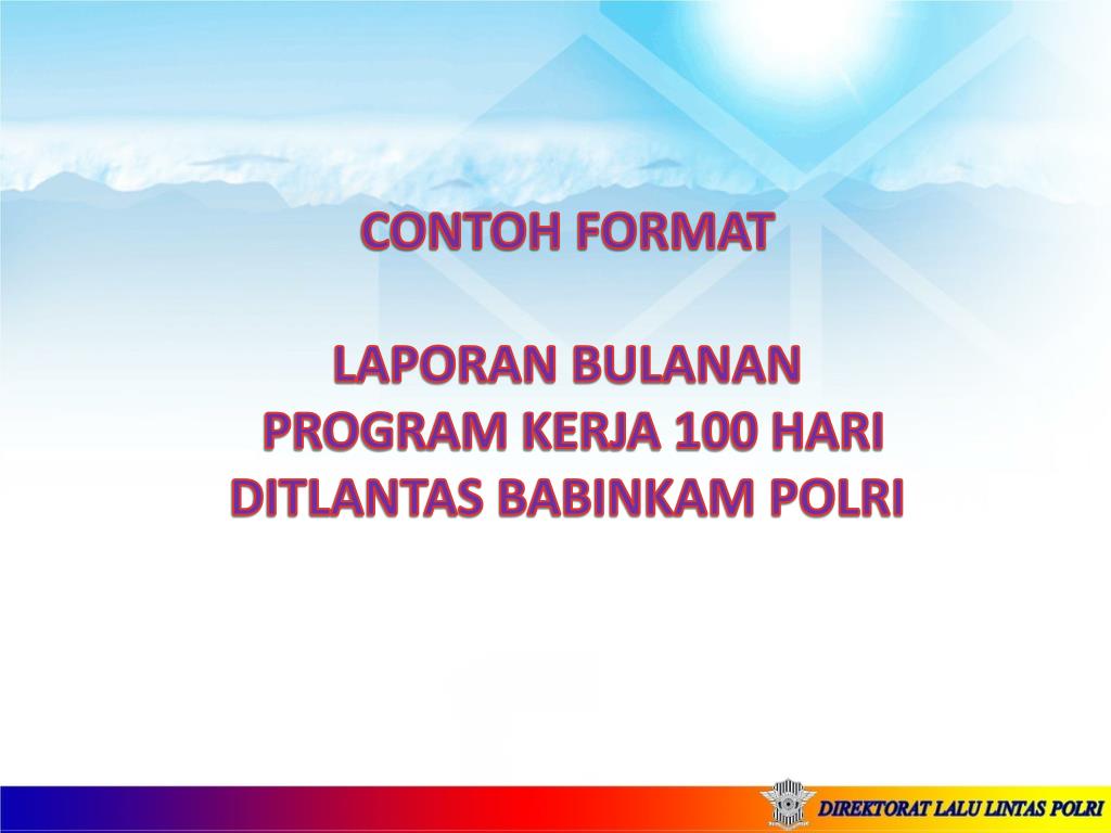 Detail Contoh Report Presentation Nomer 32