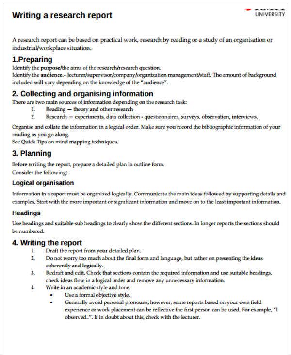 Detail Contoh Report Presentation Nomer 5