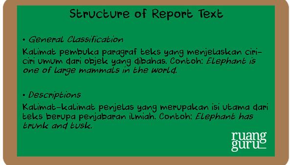 Detail Contoh Report Text Panjang Nomer 49