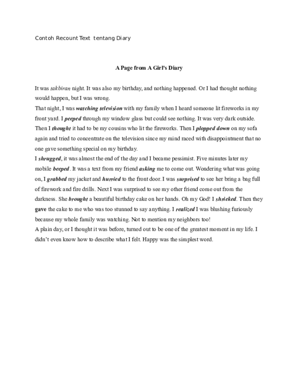 Detail Contoh Report Text Panjang Nomer 9