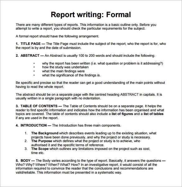 Contoh Report Writing 53 Koleksi Gambar contoh-report-writing-53-koleksi-gambar