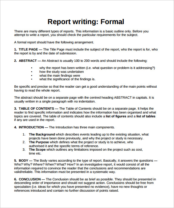 Detail Contoh Report Writing Nomer 4