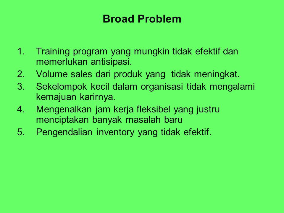 Detail Contoh Research Problem Nomer 19