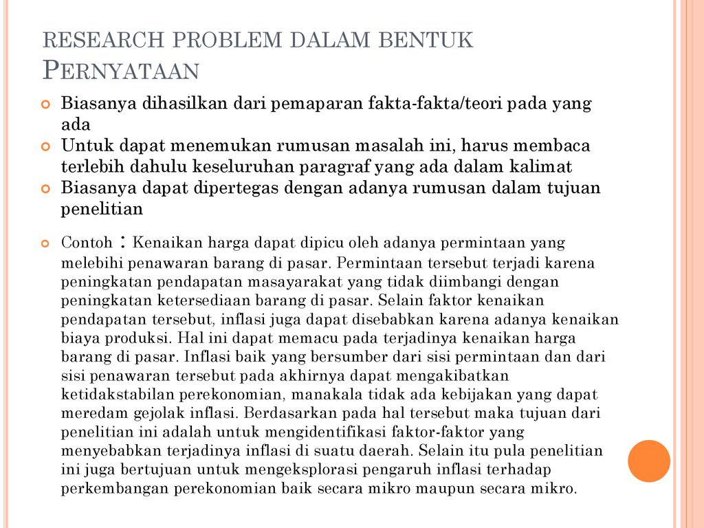 Detail Contoh Research Problem Nomer 10