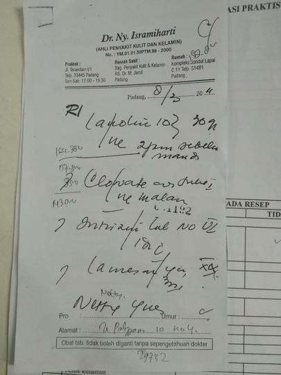 Contoh Resep Dokter - 46+ Koleksi Gambar