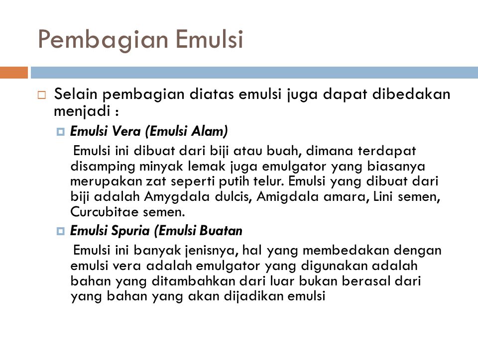 Detail Contoh Resep Emulsi Nomer 54