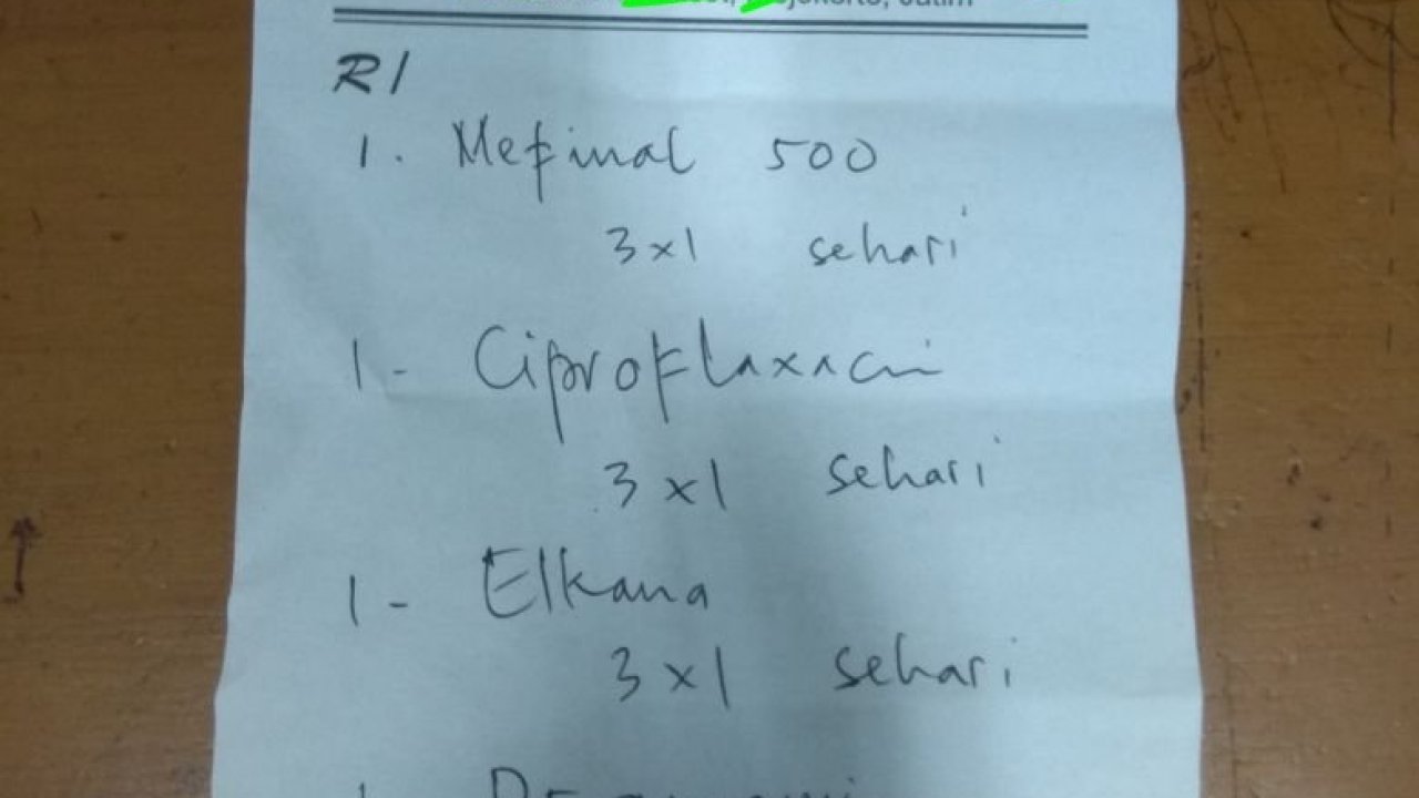Detail Contoh Resep Obat Dokter Koleksi Nomer 3