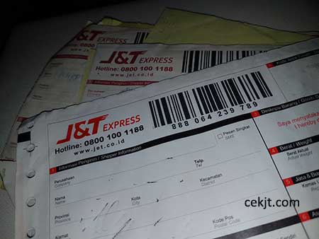 Detail Contoh Resi Jt Express Nomer 16