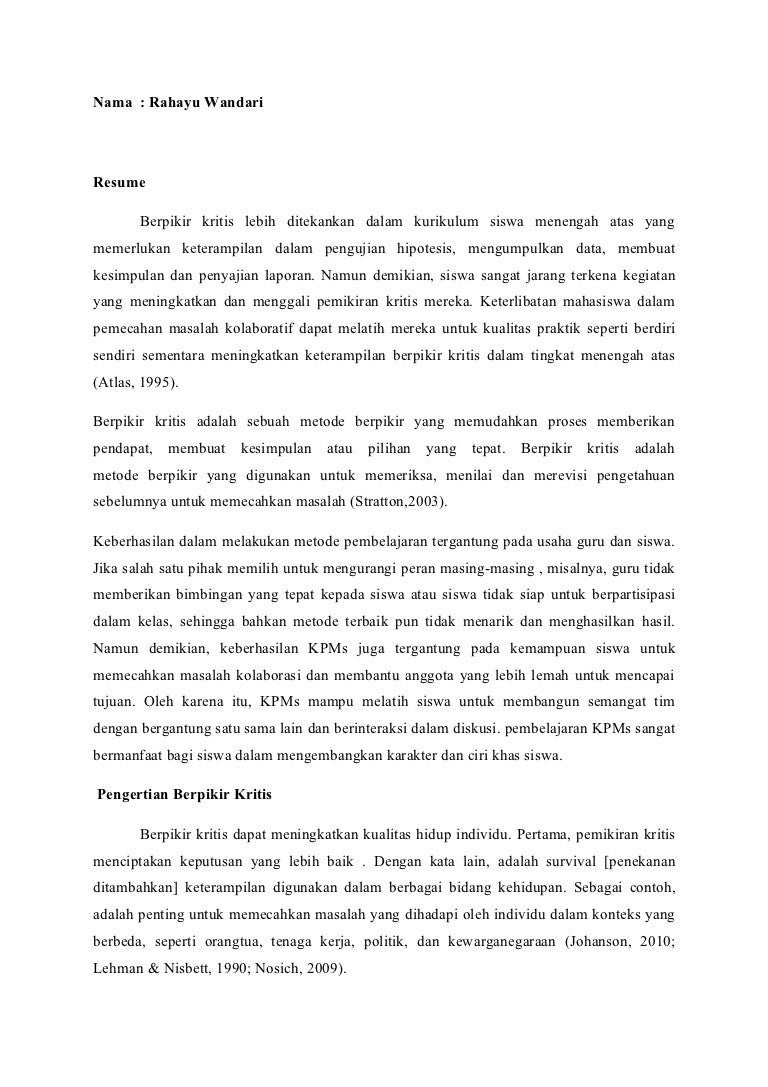 Detail Contoh Resum Jurnal Koleksi Nomer 34