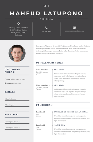 Detail Contoh Resume Diri Sendiri Nomer 23