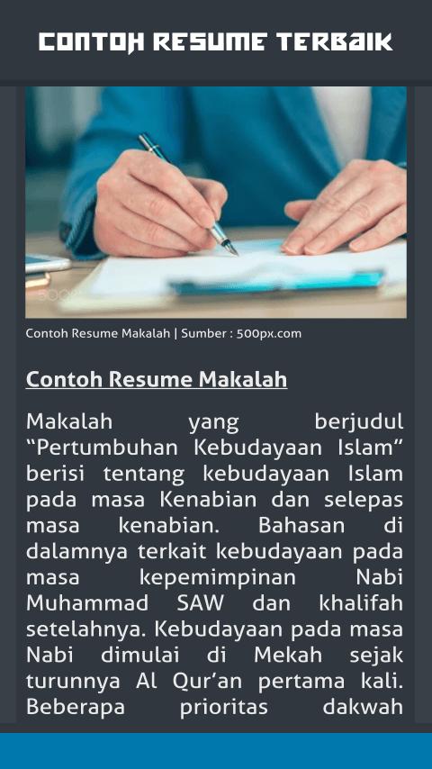 Detail Contoh Resume Makalah Nomer 48