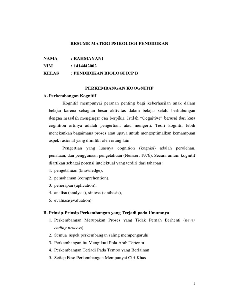 Detail Contoh Resume Materi Nomer 12