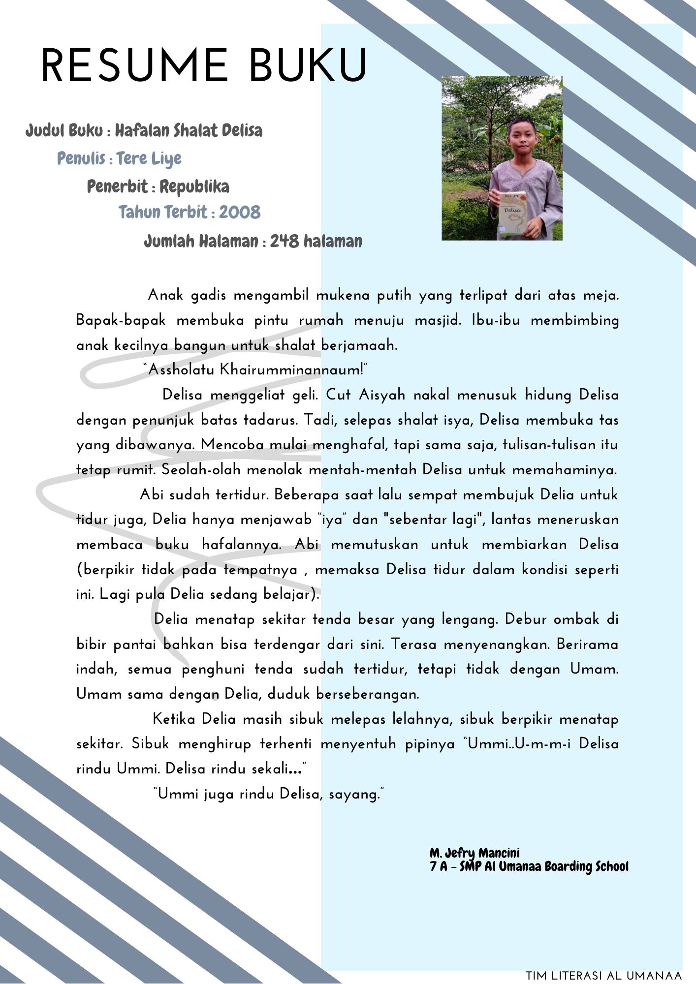 Contoh Resume Novel - KibrisPDR