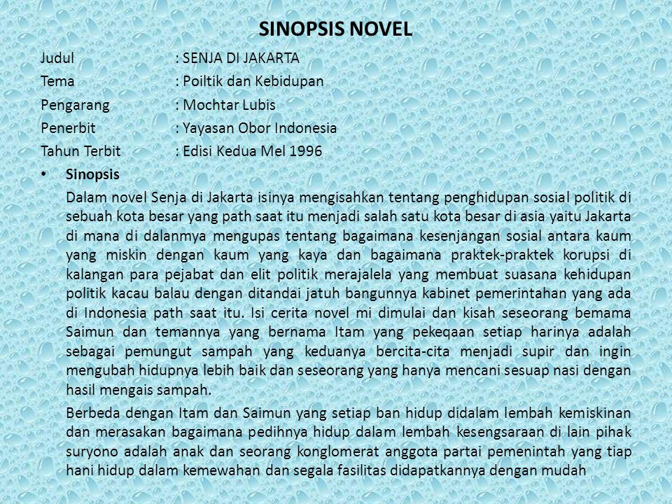 Detail Contoh Resume Novel Nomer 39