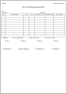 Detail Contoh Retur Pembelian Nomer 29