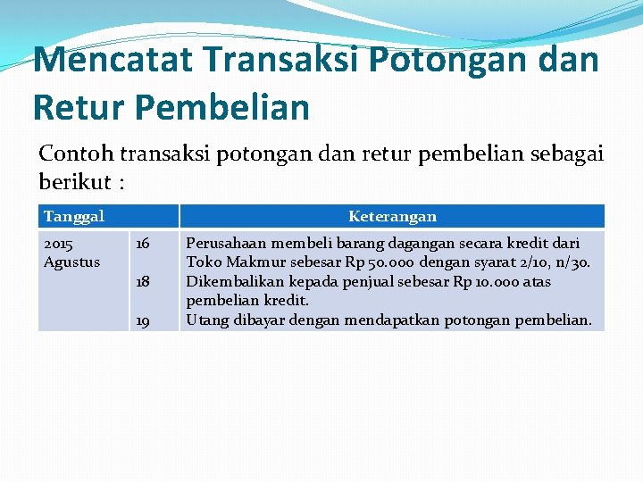 Detail Contoh Retur Pembelian Nomer 37