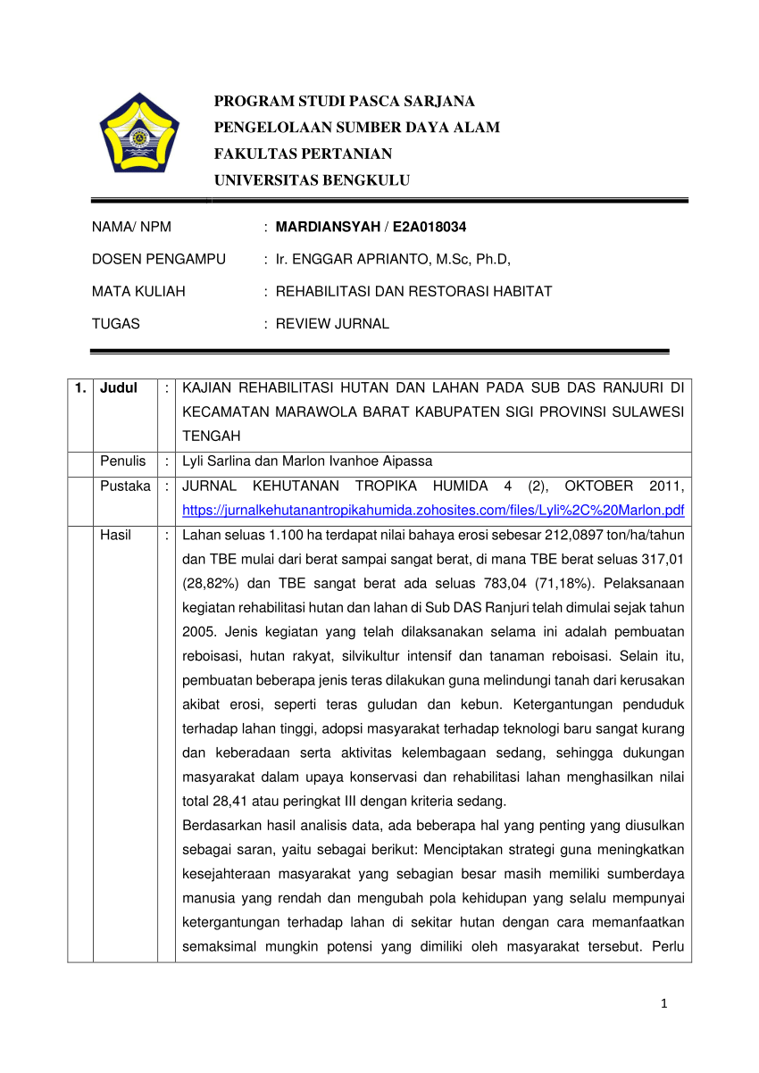 Detail Contoh Review Jurnal Pendidikan Nomer 23