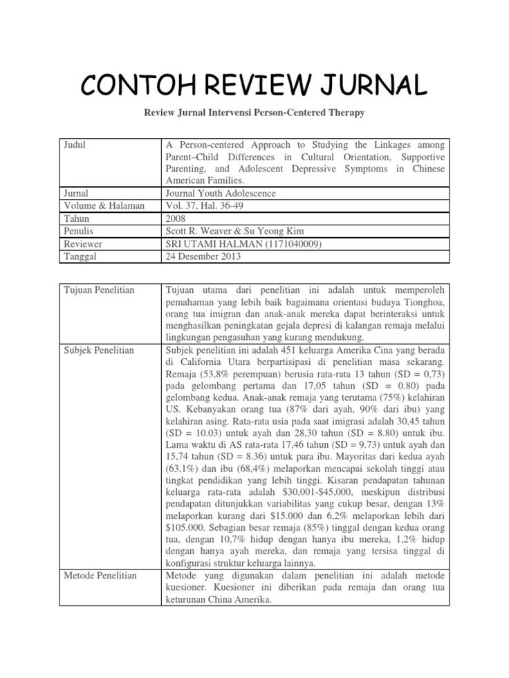 Detail Contoh Review Jurnal Pendidikan Nomer 32