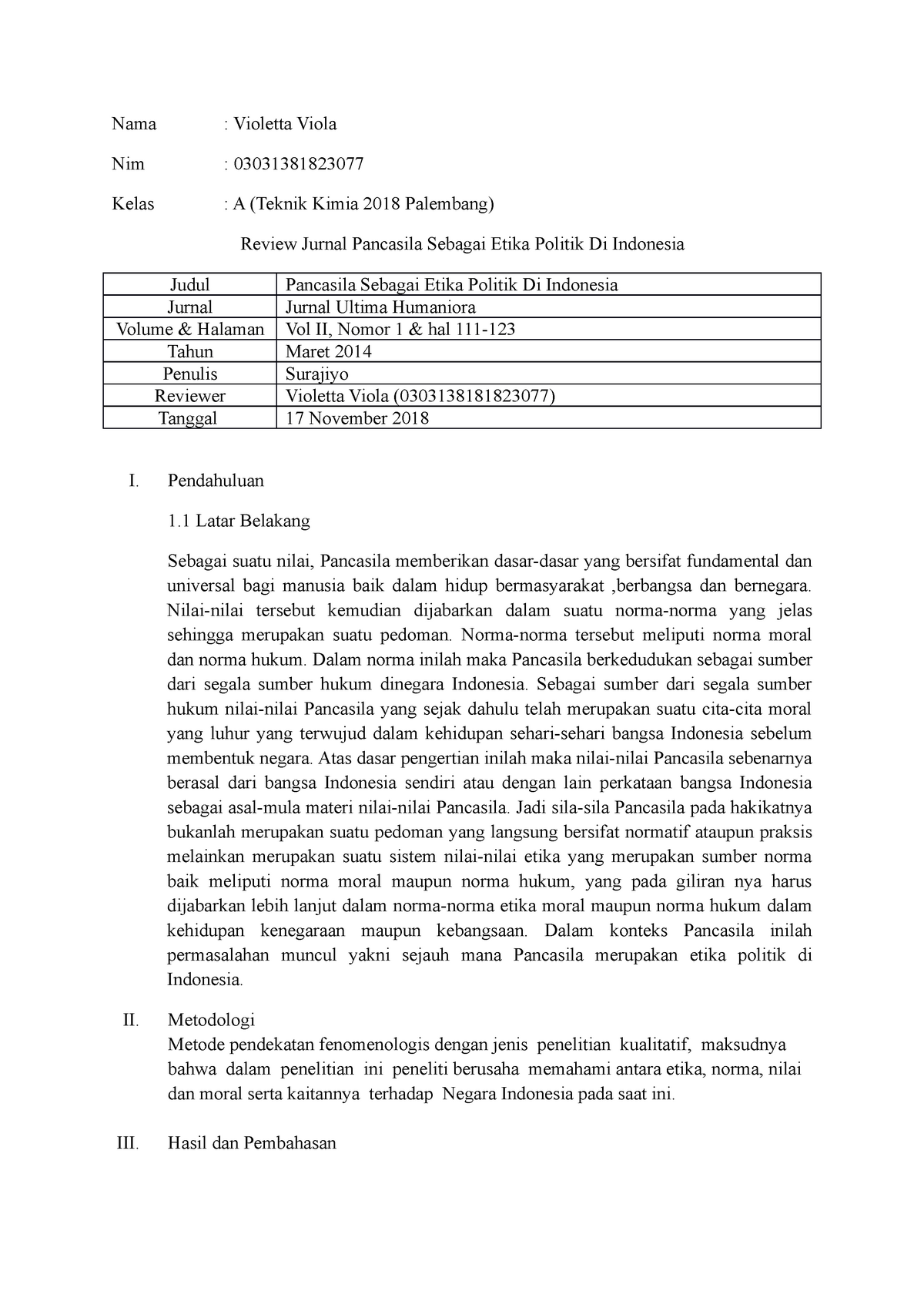 Detail Contoh Review Jurnal Pendidikan Nomer 44