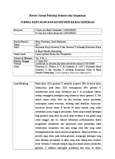 Detail Contoh Review Jurnal Pendidikan Nomer 48