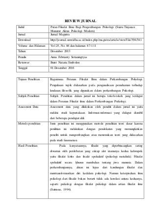 Detail Contoh Review Jurnal Pendidikan Nomer 7