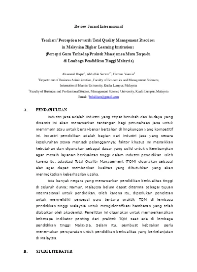 Detail Contoh Review Jurnal Pertanian Nomer 27