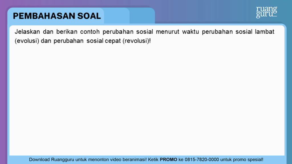 Detail Contoh Revolusi Dan Evolusi Nomer 53