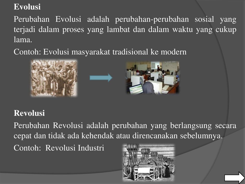 Detail Contoh Revolusi Dan Evolusi Nomer 7