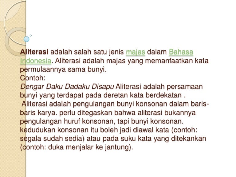 Detail Contoh Rima Aliterasi Nomer 11