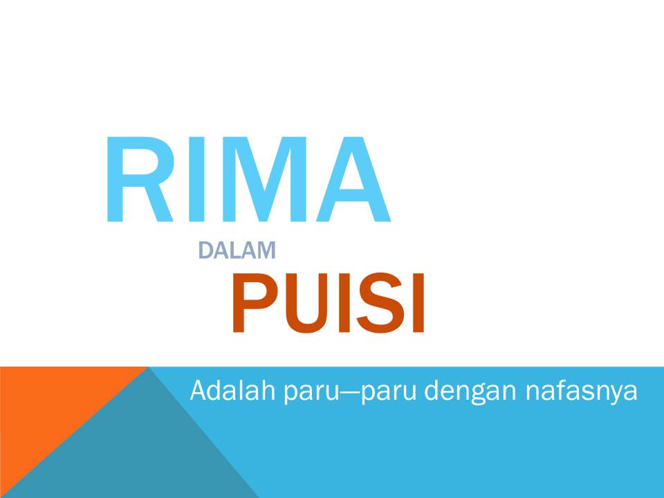 Detail Contoh Rima Dalam Puisi Nomer 53