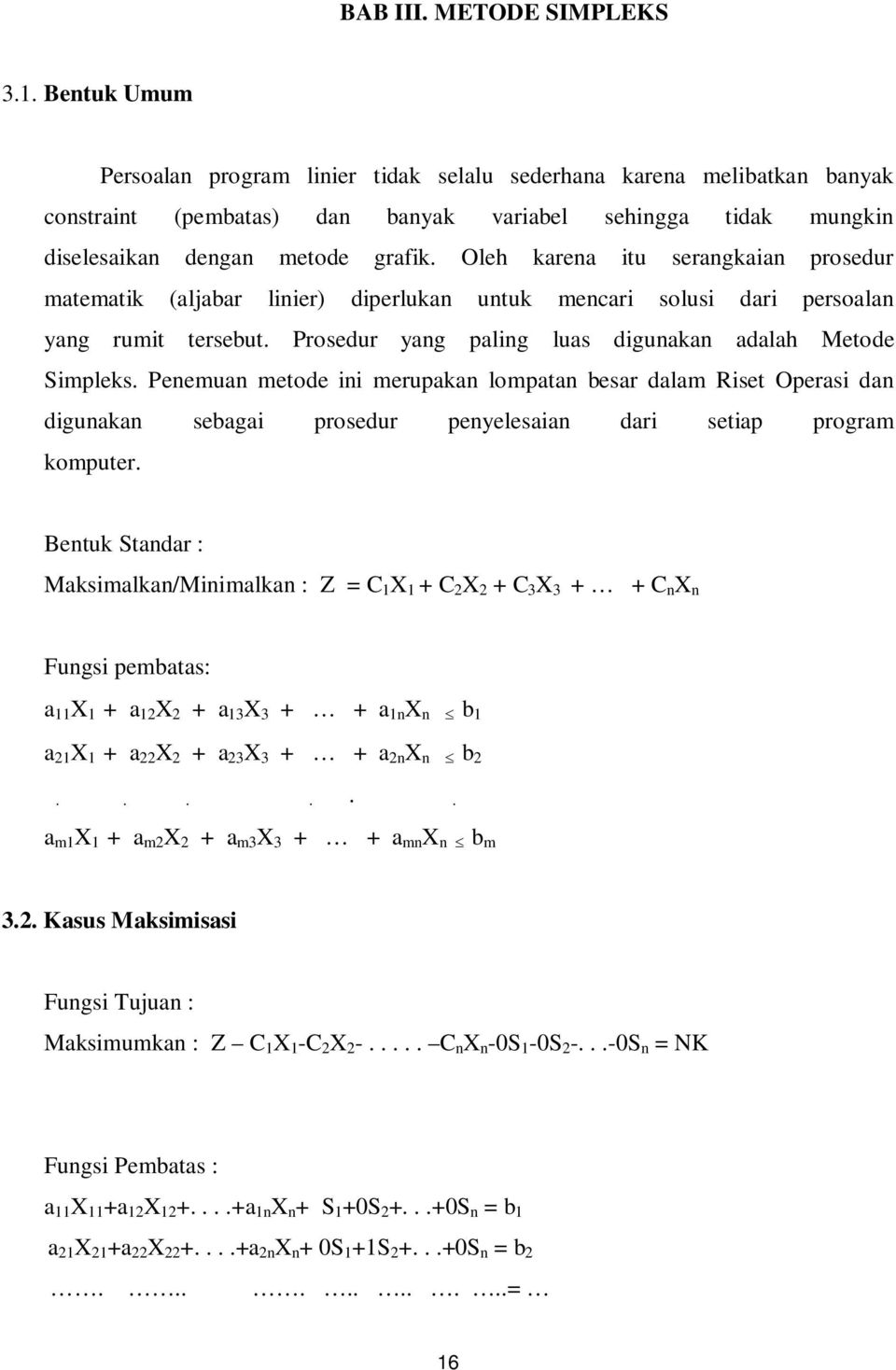 Detail Contoh Riset Operasi Nomer 24