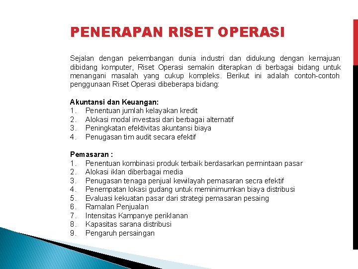 Detail Contoh Riset Operasi Nomer 50