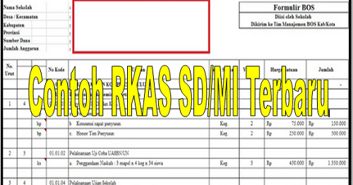 Detail Contoh Rkas Sd Nomer 24