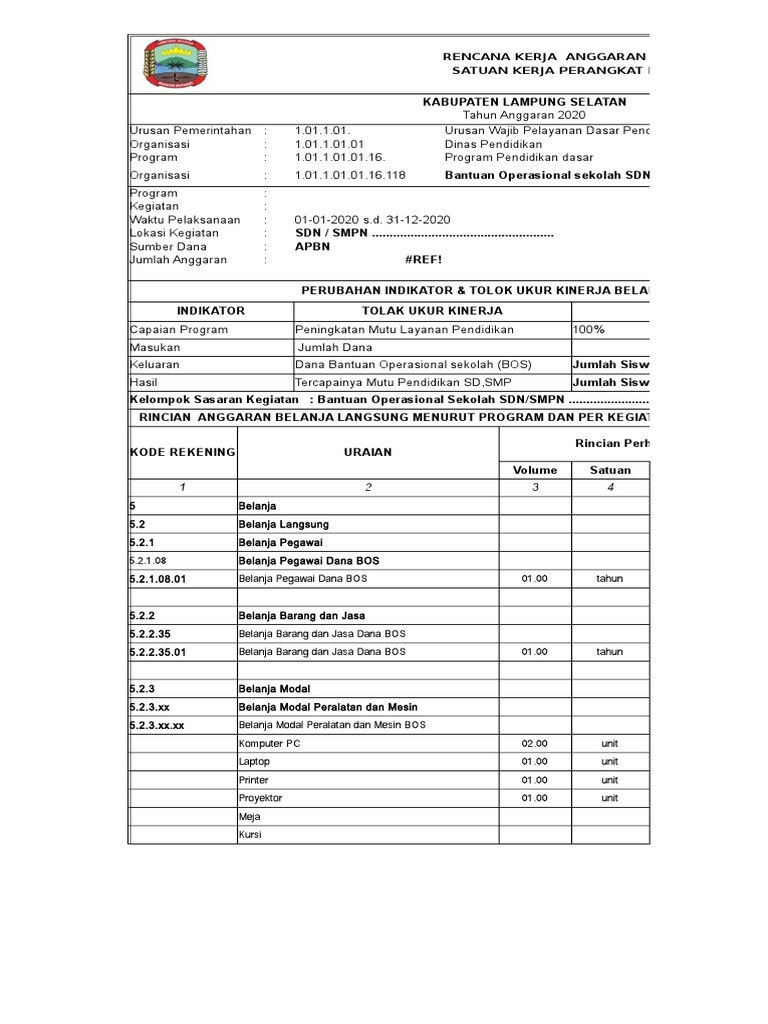 Detail Contoh Rkas Sd Nomer 44