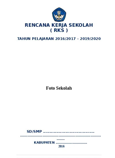 Detail Contoh Rks Sd Nomer 15