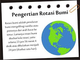 Detail Contoh Rotasi Bumi Nomer 25