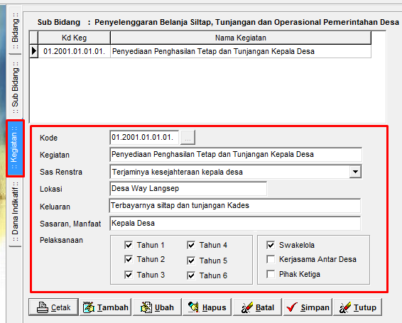 Detail Contoh Rpjm Desa Nomer 29