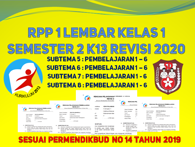 Detail Contoh Rpp Kelas 1 Nomer 36