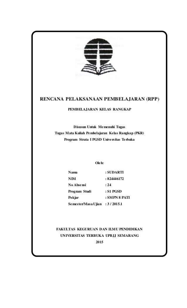 Detail Contoh Rpp Kelas Rangkap Nomer 42